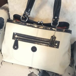 Coach Laura Spectator framed Carry all bag